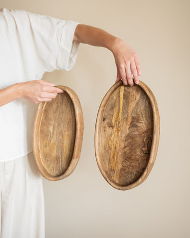 Dienblad Elise Ovaal Hout - Things I Like Things I Love
