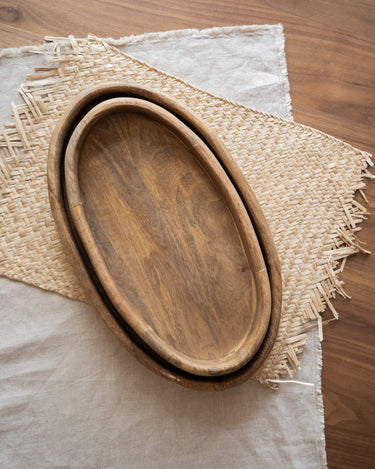 Dienblad Elise Ovaal Hout - Things I Like Things I Love