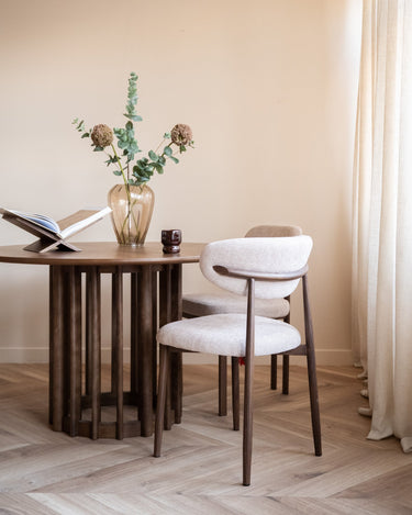 Dining Chair Kumo Beige - Things I Like Things I Love