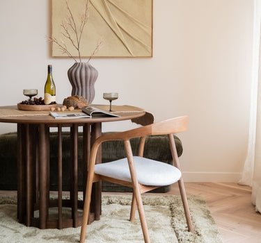 Dining Chair Rayven Light Brown - Things I Like Things I Love