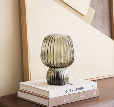 Draadloze Tafellamp Naja Glas Groen - Things I Like Things I Love