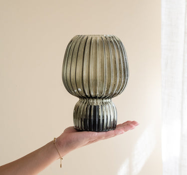 Draadloze Tafellamp Naja Glas Groen - Things I Like Things I Love