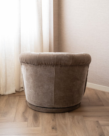 Draaifauteuil Zete Taupe - Things I Like Things I Love