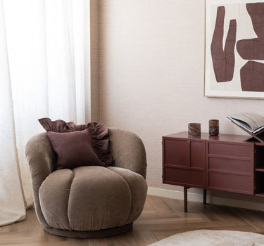 Draaifauteuil Zete Taupe - Things I Like Things I Love
