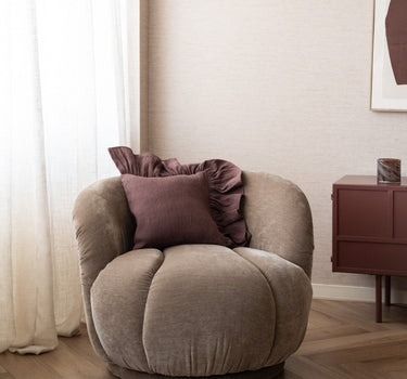 Draaifauteuil Zete Taupe - Things I Like Things I Love