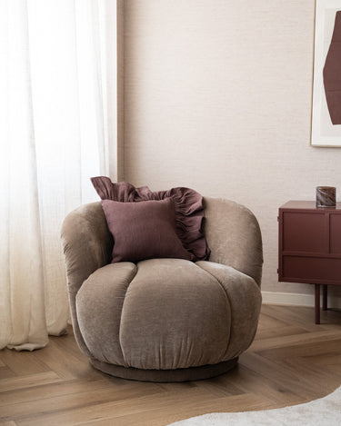 Draaifauteuil Zete Taupe - Things I Like Things I Love
