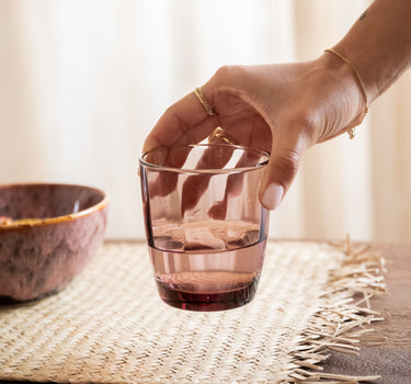 Drinking Glass Pulsar Pink - Things I Like Things I Love