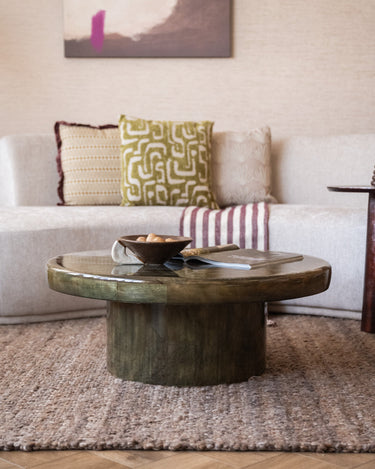 Dutchbone Coffee Table Mush Green - Things I Like Things I Love