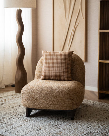 Dutchbone Fauteuil Loom Bruin - Things I Like Things I Love