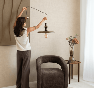 Dutchbone - Pendant Lamp Cath Walnut - Things I Like Things I Love