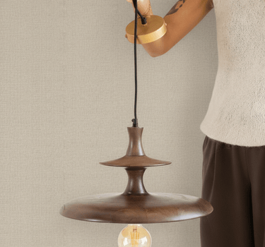 Dutchbone - Pendant Lamp Cath Walnut - Things I Like Things I Love