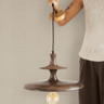 Dutchbone - Pendant Lamp Cath Walnut - Things I Like Things I Love
