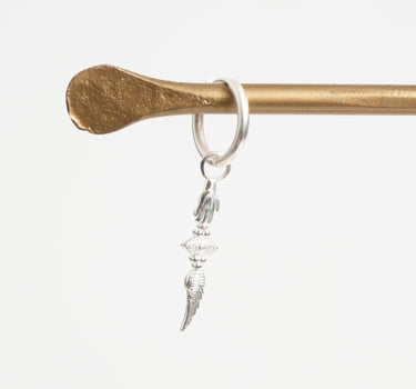 Earrings Eyecatcher Hoop Silver - Things I Like Things I Love