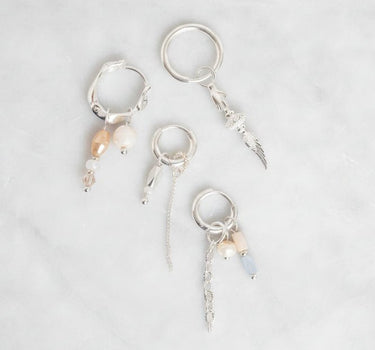 Earrings Eyecatcher Hoop Silver - Things I Like Things I Love