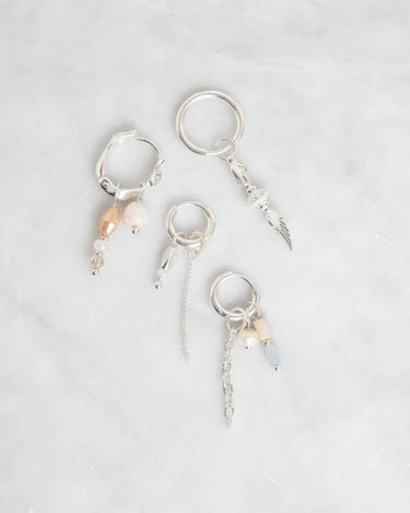 Earrings Eyecatcher Hoop Silver - Things I Like Things I Love