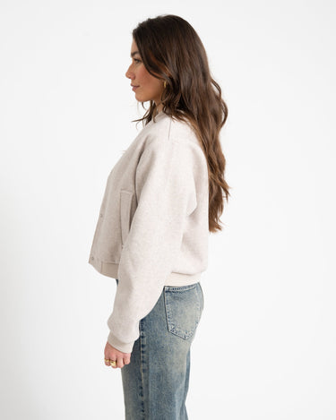 Eddi Bomber Jacket Silver Lining - Things I Like Things I Love