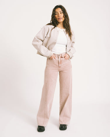 Eddi Bomber Jacket Silver Lining - Things I Like Things I Love