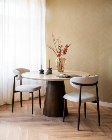 Eettafel Aik Travertin - Things I Like Things I Love