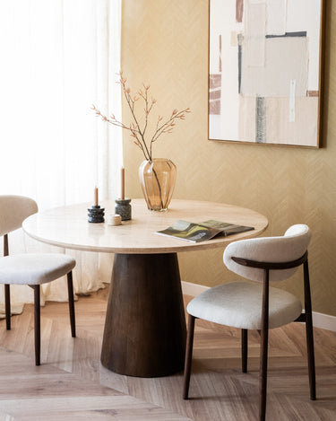 Eettafel Aik Travertin - Things I Like Things I Love