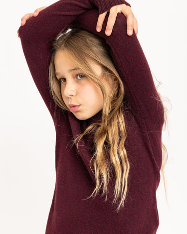 Elba Crew Neck Knit GIRLS Winetasting - Things I Like Things I Love