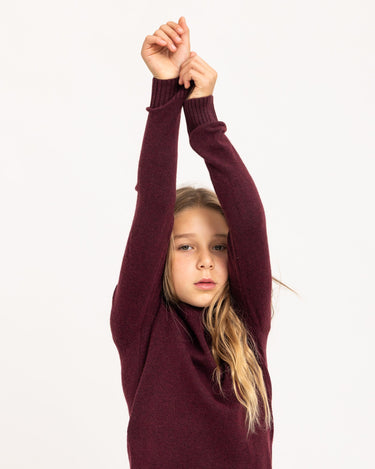 Elba Crew Neck Knit GIRLS Winetasting - Things I Like Things I Love