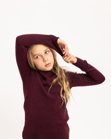 Elba Crew Neck Knit GIRLS Winetasting - Things I Like Things I Love
