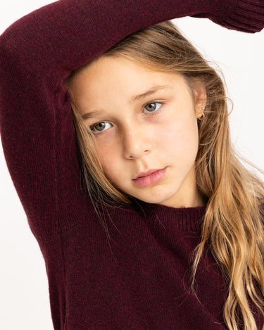 Elba Crew Neck Knit GIRLS Winetasting - Things I Like Things I Love