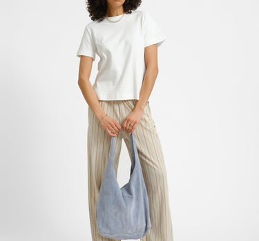 Ella Summer Loose Pants Natural/Stripes - Things I Like Things I Love