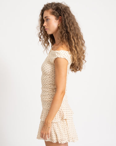 Elvira Mesh Drapy Top Dots - Things I Like Things I Love
