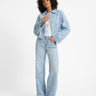 Embroidery Denim Shirt Blue - Things I Like Things I Love