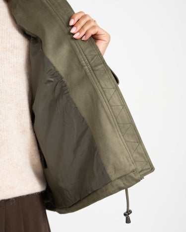 Emmy Fake Suede Bubblehem Jacket Kalamata - Things I Like Things I Love