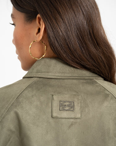 Emmy Fake Suede Bubblehem Jacket Kalamata - Things I Like Things I Love