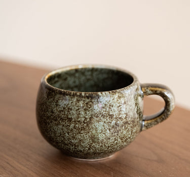 Espresso Mug Curvo Forest Green - Things I Like Things I Love