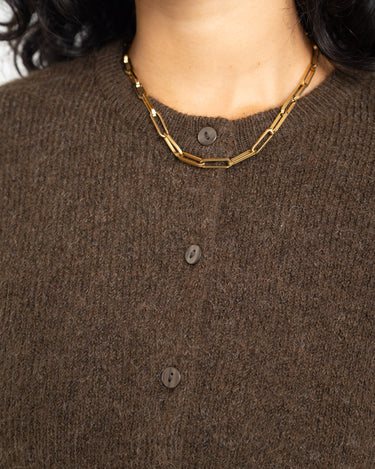 Evi Cardigan Knit Bruin - Things I Like Things I Love