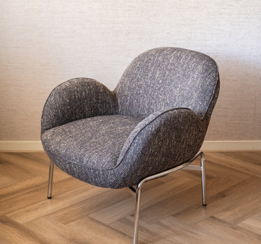 Fauteuil Zomba Bruin Chroom - Things I Like Things I Love
