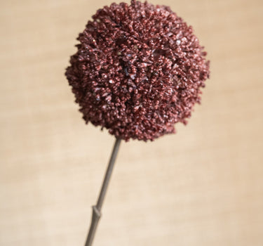Faux Flower Allium Burgundy - Things I Like Things I Love