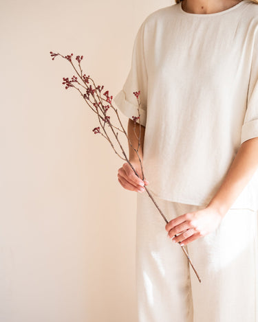 Faux Flower Berries Burgundy - Things I Like Things I Love