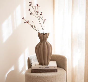 Faux Flower Berries Burgundy - Things I Like Things I Love