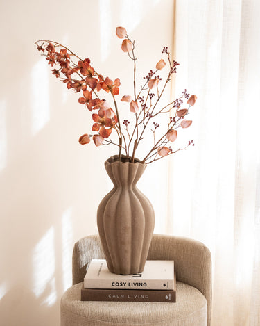Faux Flower Berries Burgundy - Things I Like Things I Love