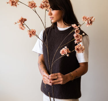 Faux Flower Blossom Mauve - Things I Like Things I Love