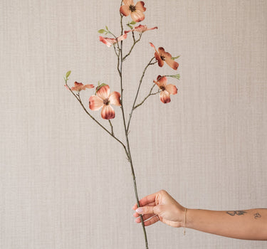 Faux Flower Blossom Orange - Things I Like Things I Love