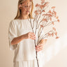 Faux Flower Coral Pink - Things I Like Things I Love