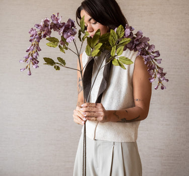 Faux Flower Wisteria Lilac - Things I Like Things I Love
