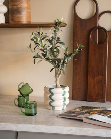 Faux Olive Tree With Pot - Things I Like Things I Love