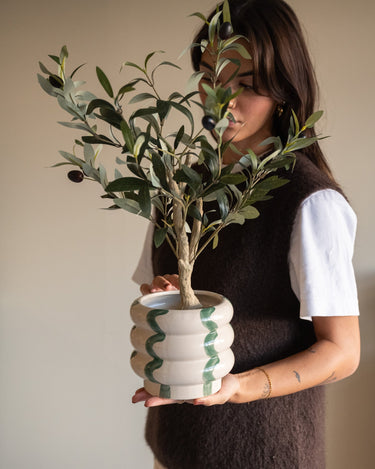 Faux Olive Tree With Pot - Things I Like Things I Love