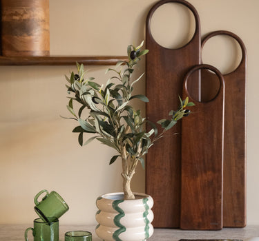 Faux Olive Tree With Pot - Things I Like Things I Love