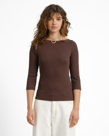 Fifi Boatneck Top Bracken - Things I Like Things I Love