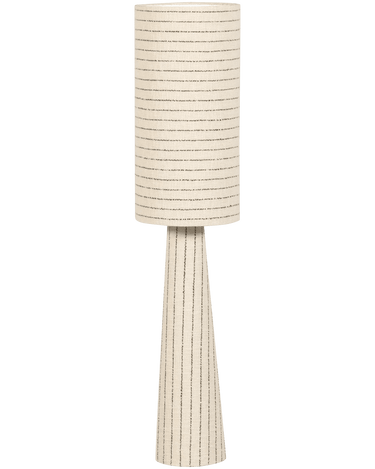Floor Lamp Anna Bouclé Stripe - Things I Like Things I Love