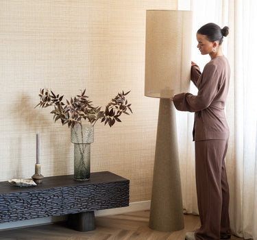 Floor Lamp Michiel Olive Green - Things I Like Things I Love