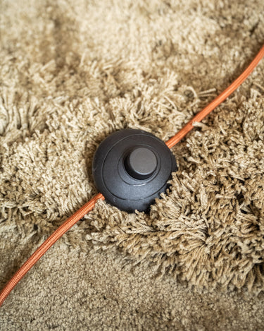 Floor Lamp Micky Bouclé Burgundy - Things I Like Things I Love